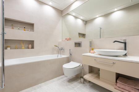 gouden wc borstel